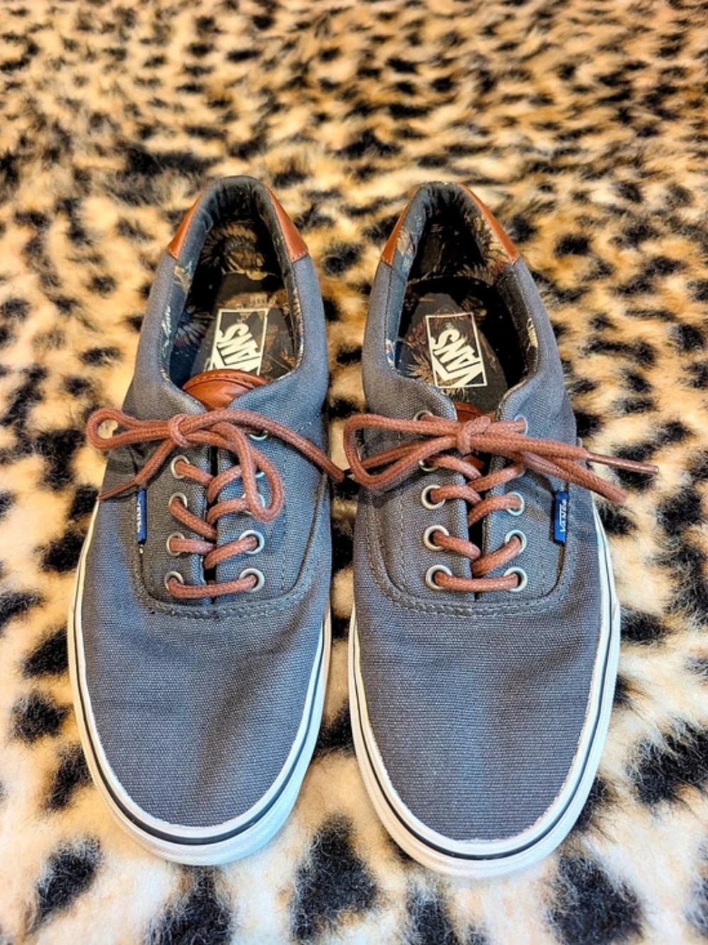 Vans Era Men's Gray Sneakers US 10